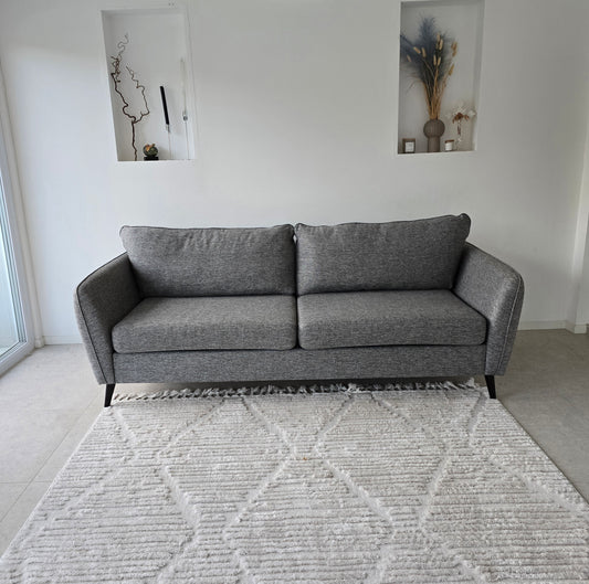 Mio County 3-sits Soffa, Rocco Grey