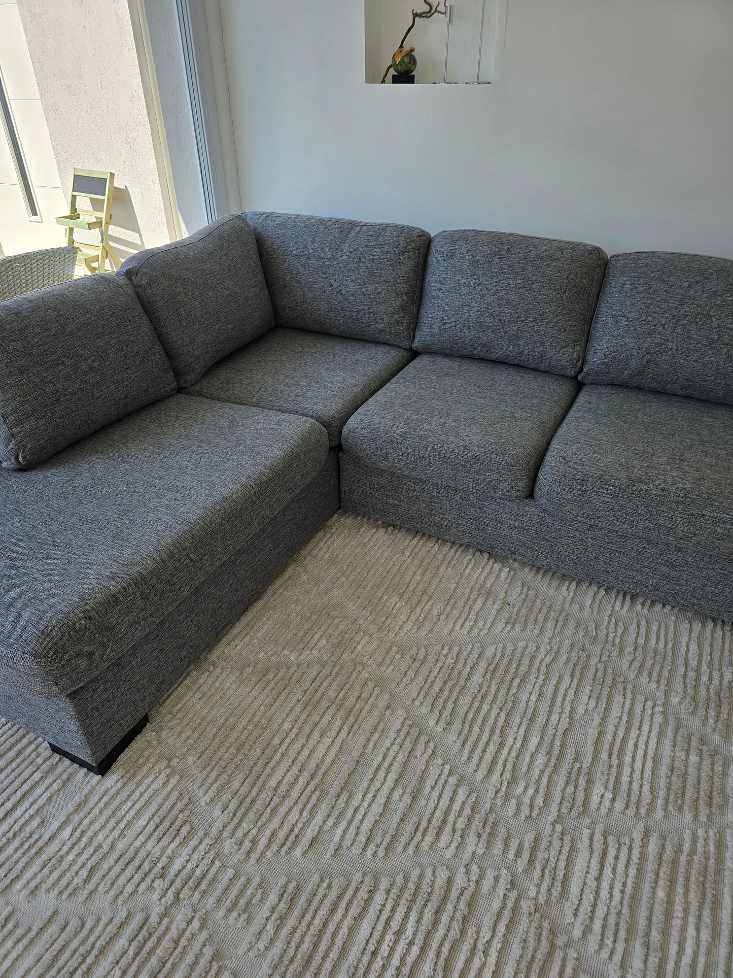 Divansoffa 3-sits, vänster