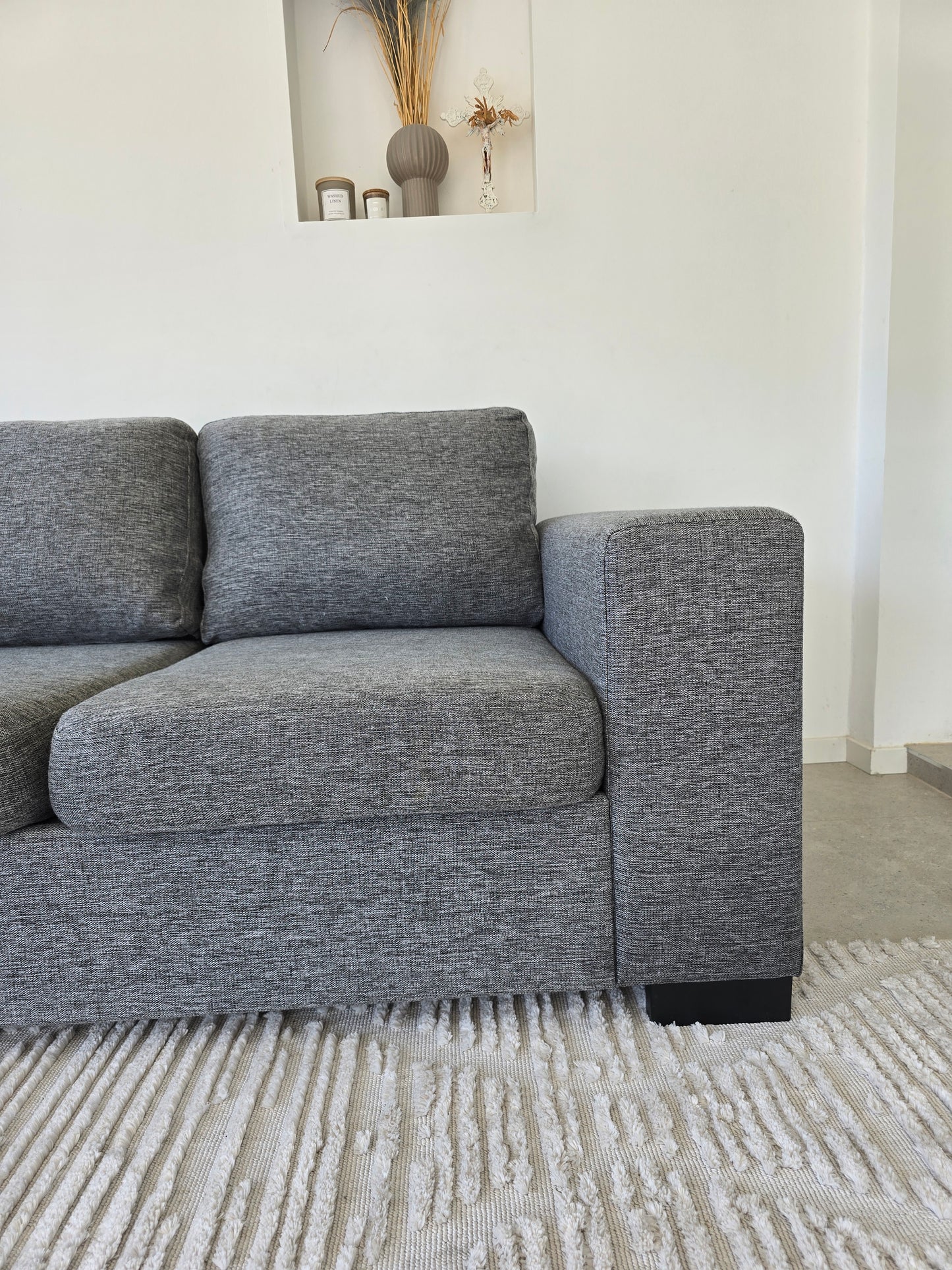 Divansoffa 3-sits, vänster