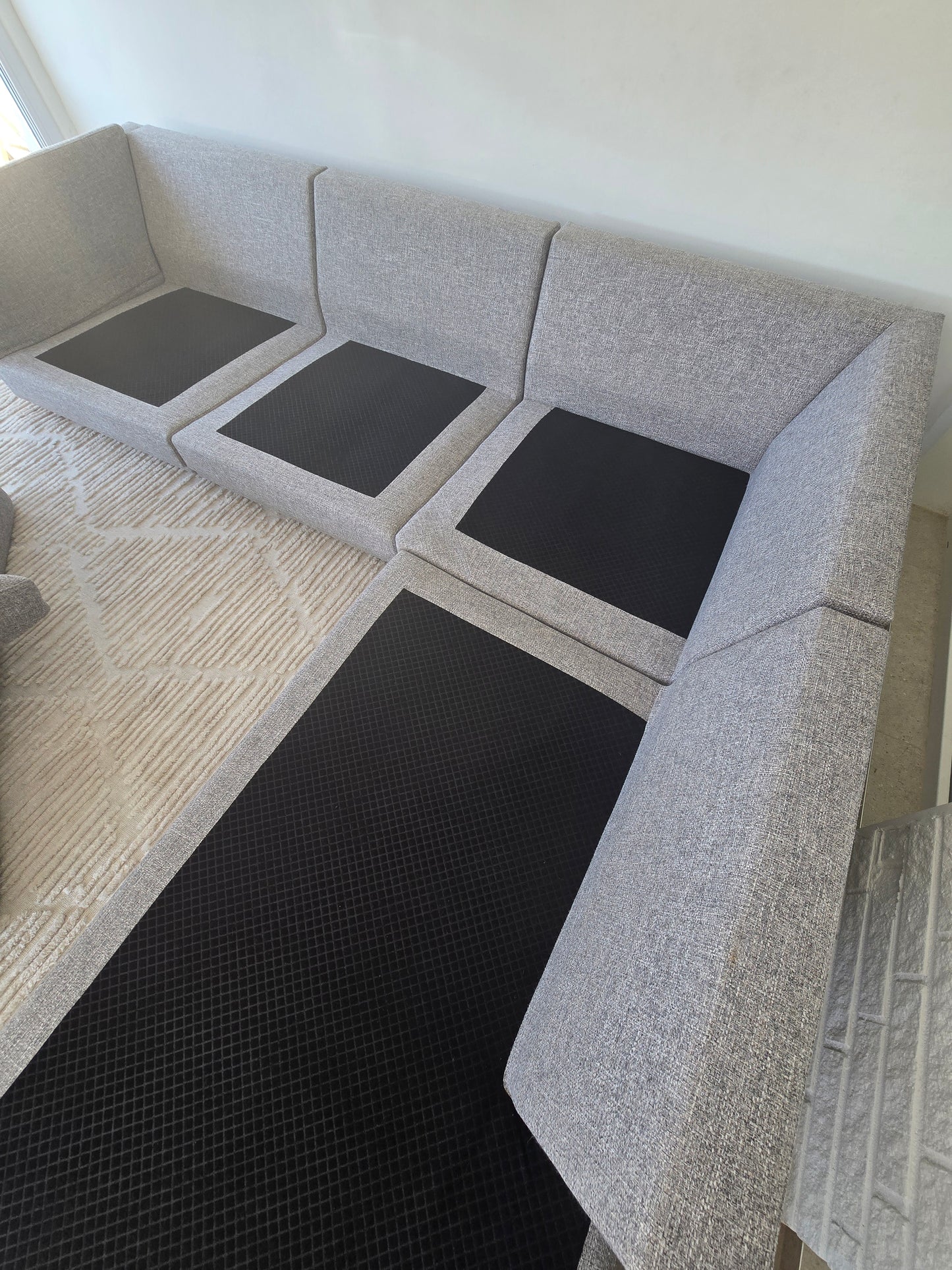 Búrhens 3-sitssoffa Höger