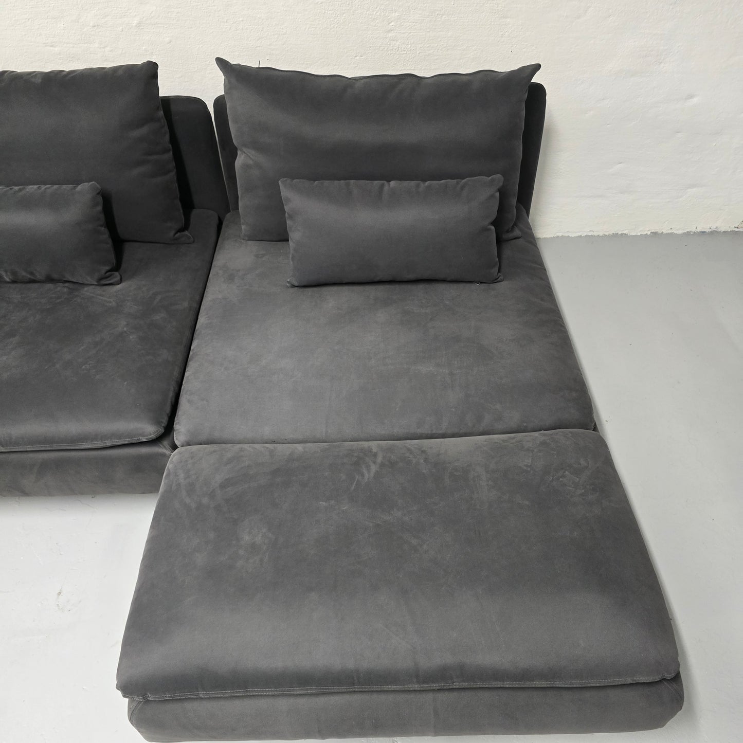 Ikea Södermalm 1-sits sektion med schäslong