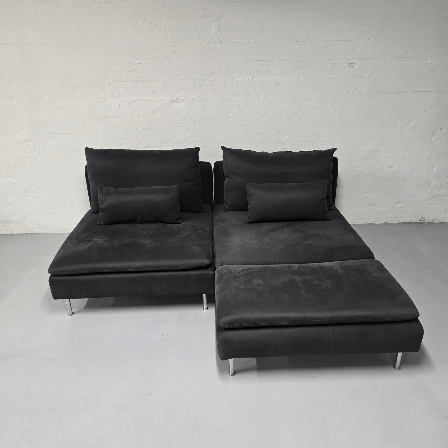 Ikea Södermalm 1-sits sektion med schäslong